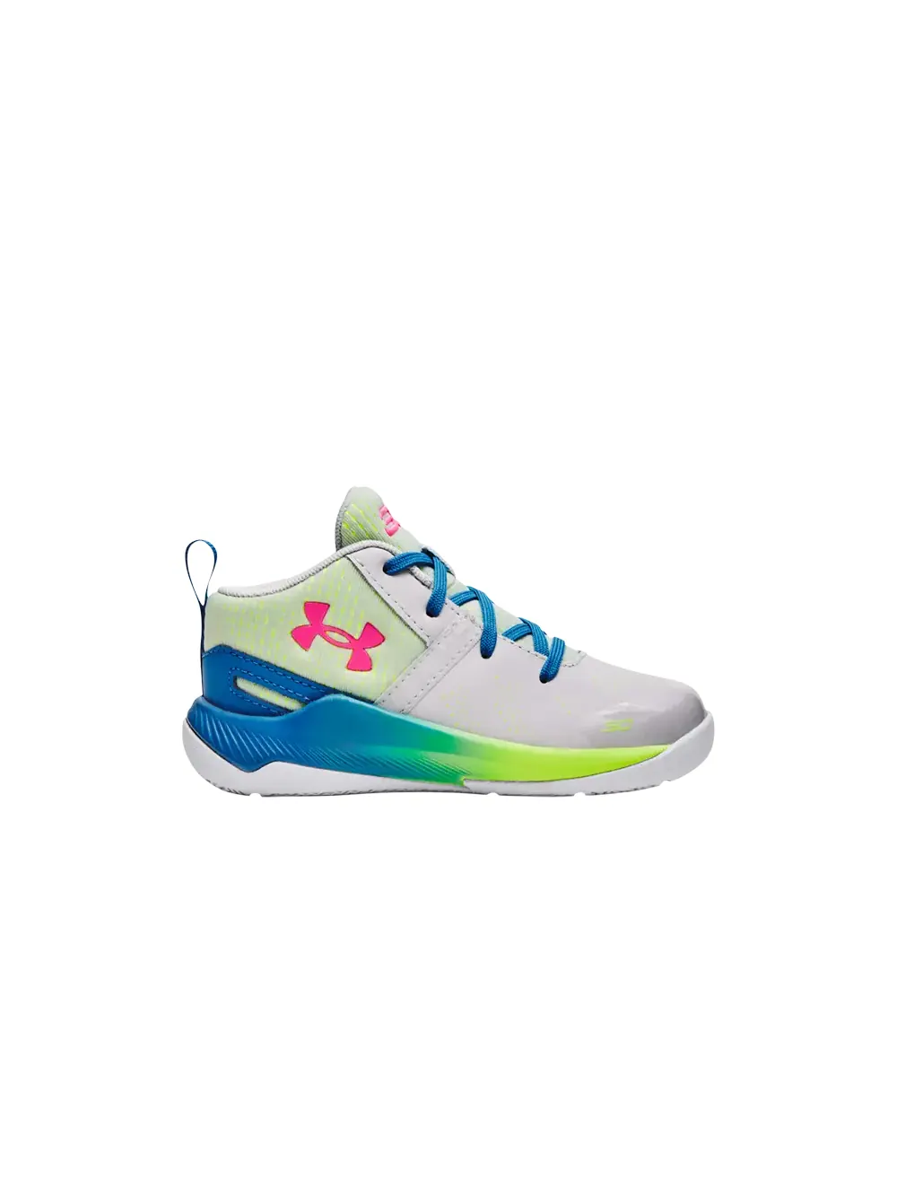 Кроссовки Curry 2 Retro TD Under Armour — изображение 1 из 1, серый/синий