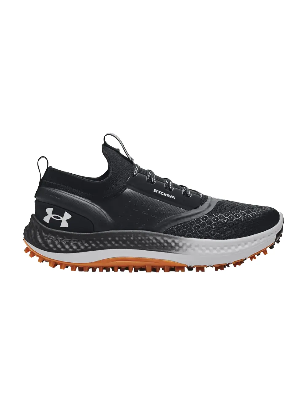 Кроссовки Charged Phantom Spikeless Golf Under Armour — изображение 1 из 1, черный/серый