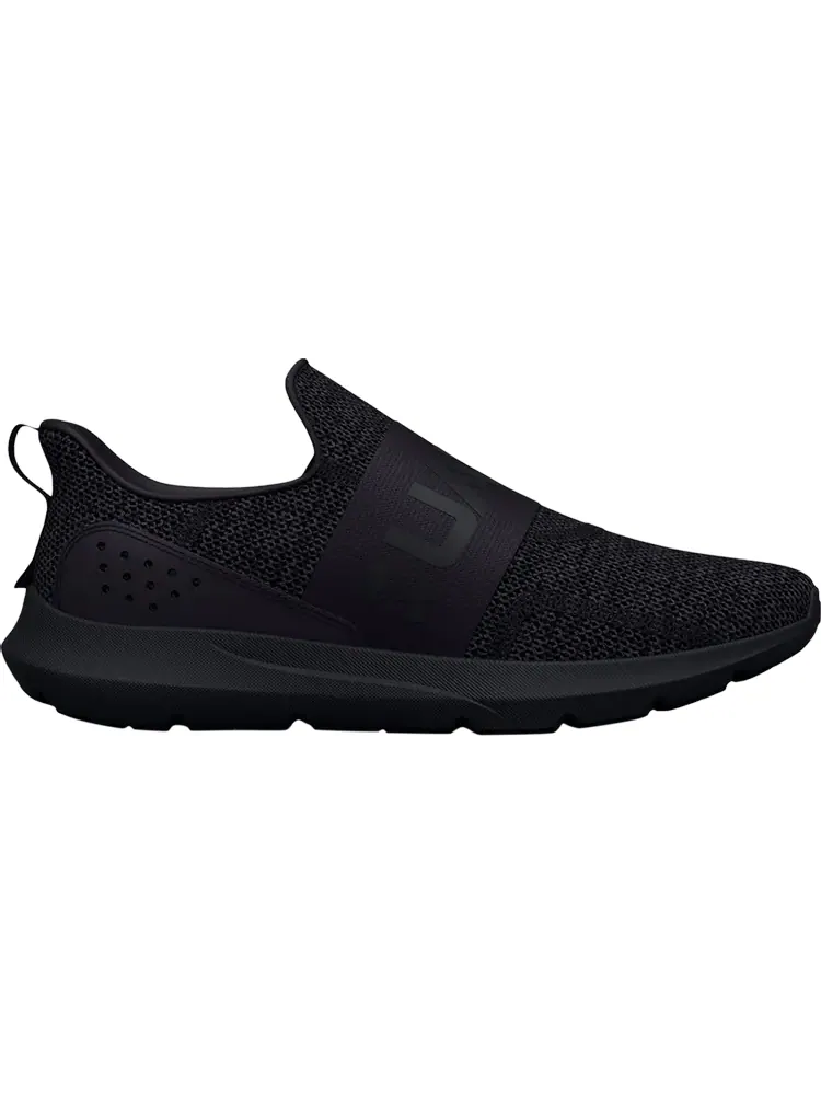 Кроссовки Under Armour Surge 3 Slip Triple Black — изображение 1 из 1, черный