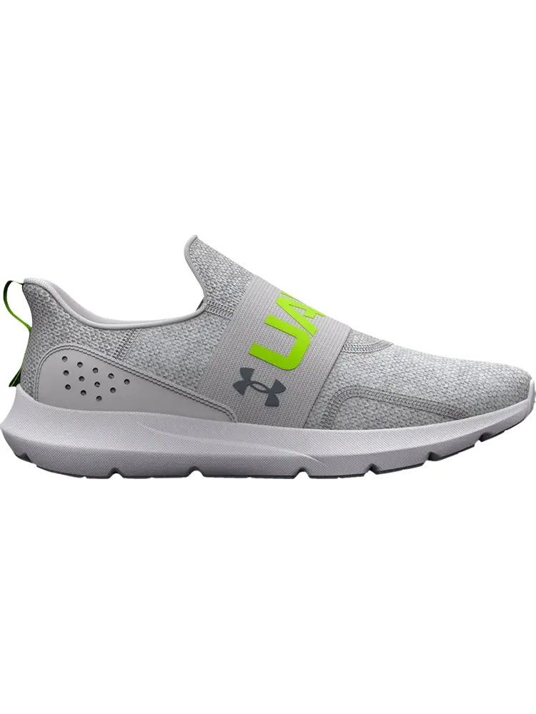 Кроссовки Under Armour Surge 3 Slip White Lime Surge — изображение 1 из 1, белый