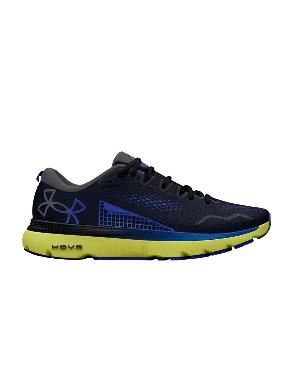 Кроссовки HOVR Infinite 5 Under Armour — изображение 1 из 1, черный/желтый