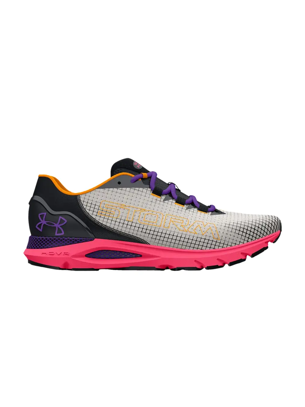 Кроссовки Wmns HOVR Sonic 6 Under Armour — изображение 1 из 1, белый/розовый/фиолетовый