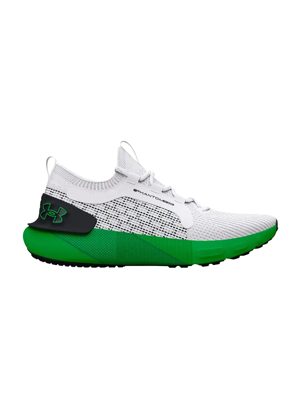 Кроссовки HOVR Phantom 3 SE Under Armour — изображение 1 из 1, белый/черный/зеленый