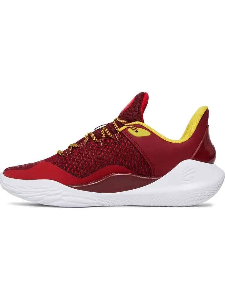 Кроссовки Bruce Lee x Curry Flow 11 'Fire' — изображение 3 из 4, красный