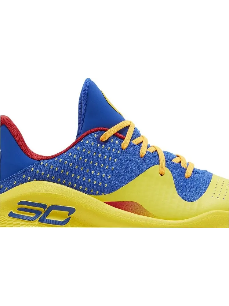 Кроссовки Curry 4 Low FloTro 'Curry Jam' — изображение 2 из 4, желтый