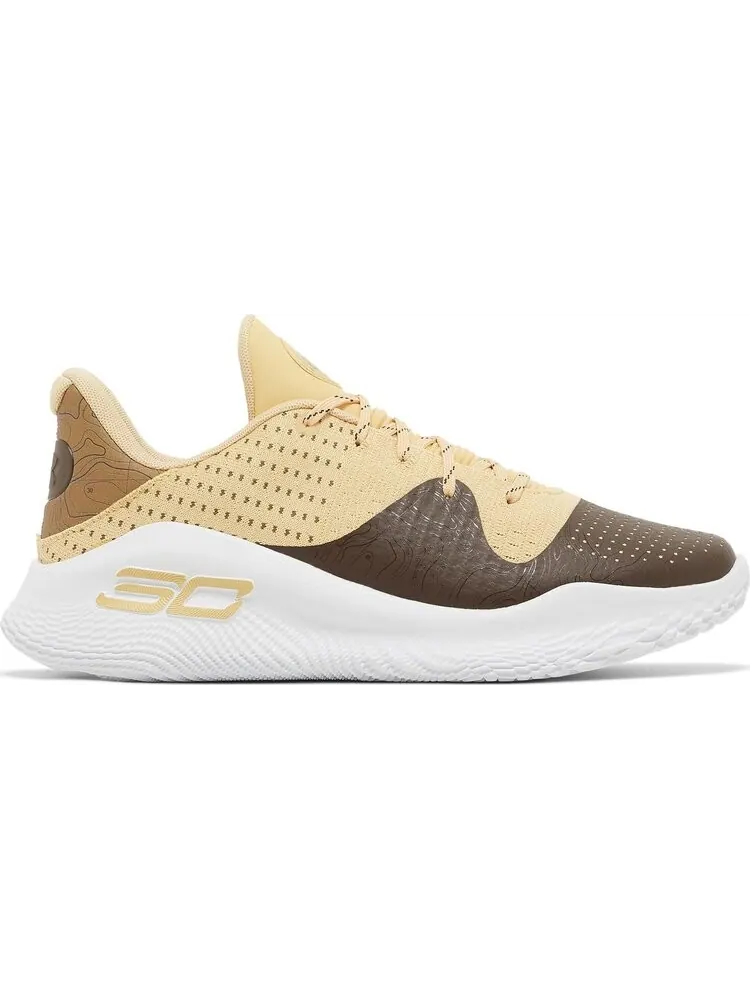 Кроссовки Curry 4 Low FloTro 'Curry Camp' — изображение 1 из 4, коричневый