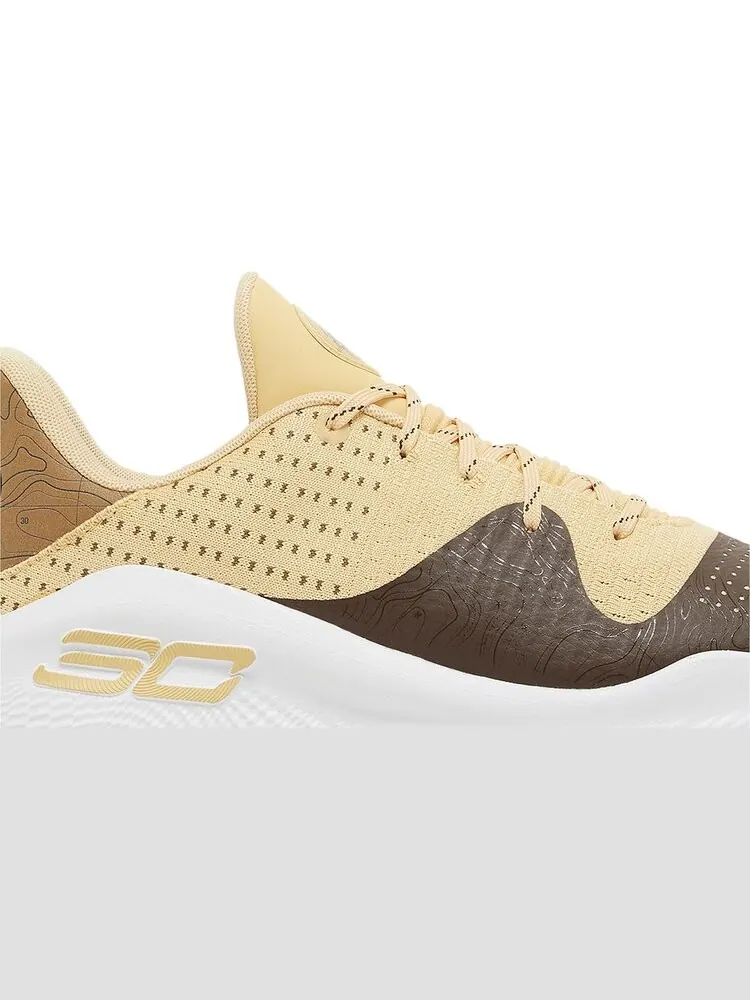 Кроссовки Curry 4 Low FloTro 'Curry Camp' — изображение 2 из 4, коричневый