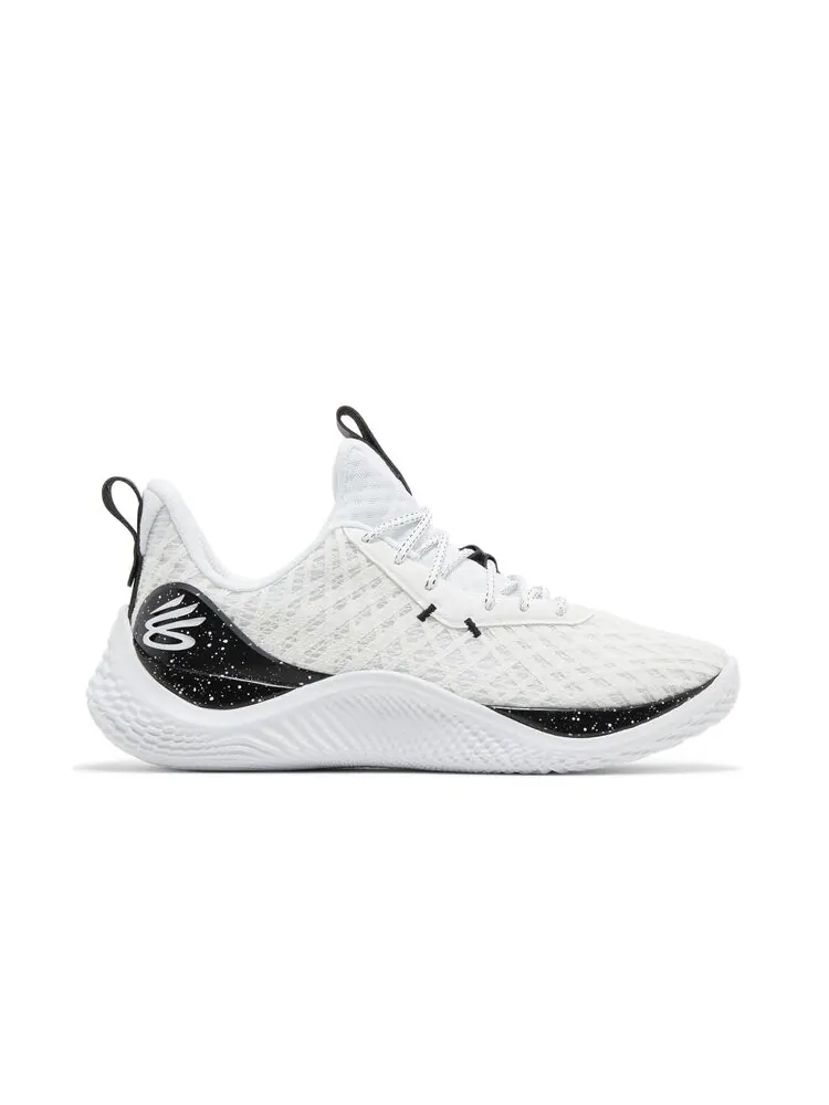 Кроссовки Curry Brand Curry Flow 10 Team 'White Black' — изображение 1 из 4, белый