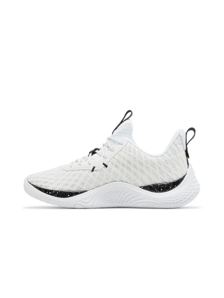 Кроссовки Curry Brand Curry Flow 10 Team 'White Black' — изображение 3 из 4, белый