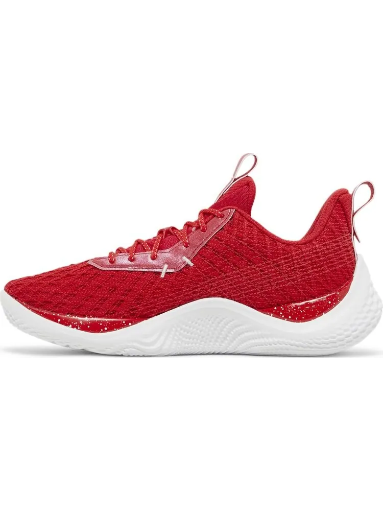 Кроссовки Curry Flow 10 Team 'Red' — изображение 3 из 4, красный