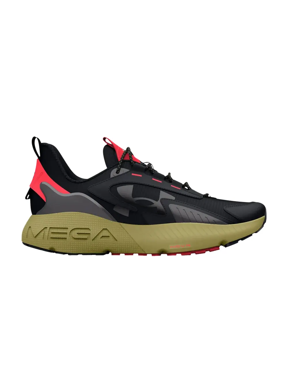 Кроссовки HOVR Mega 2 MVMNT Under Armour — изображение 1 из 1, черный/серый