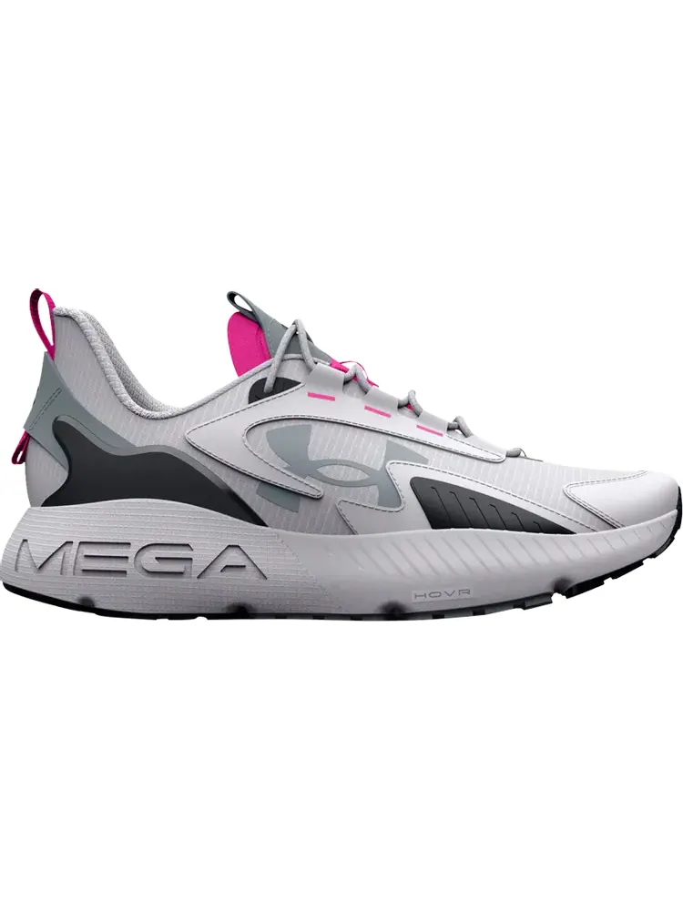 Кроссовки Under Armour HOVR Mega 2 MVMNT Grey Rebel Pink — изображение 1 из 1, серый