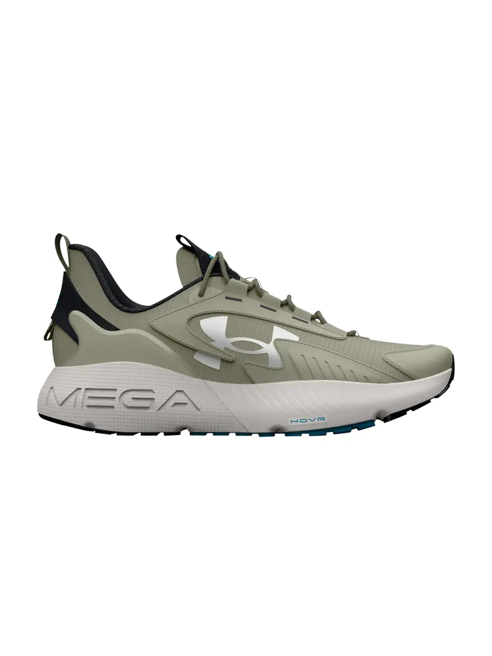 Кроссовки HOVR Mega 2 MVMNT Under Armour — изображение 1 из 1, зеленый/черный/синий
