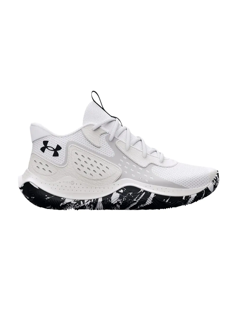 Кроссовки JetWhite Black' Under Armour — изображение 1 из 1, белый/серый