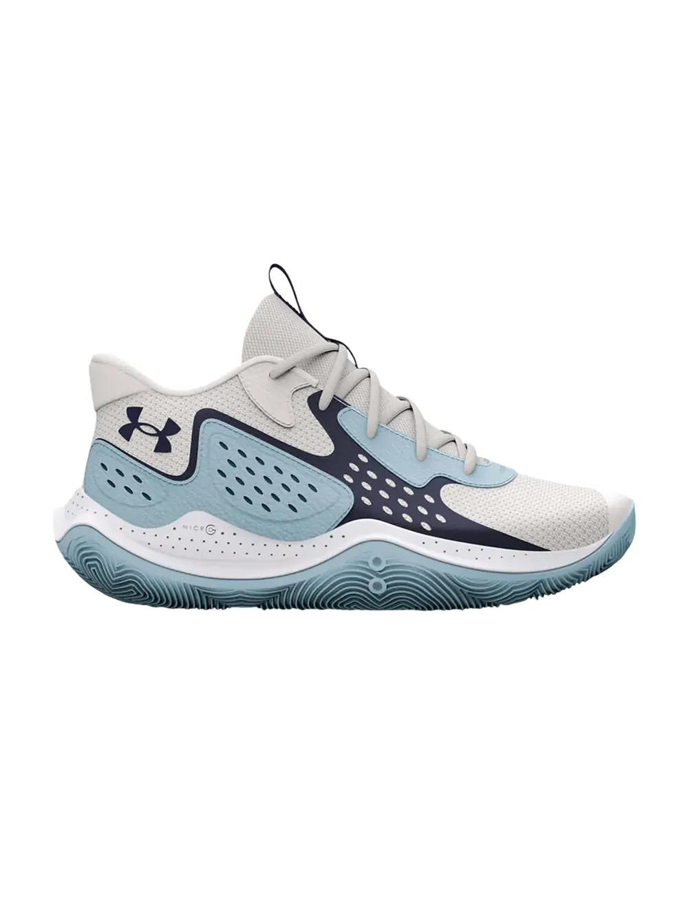 Кроссовки JetWhite Clay Blizzard' Under Armour — изображение 1 из 1, белый//темно-синий