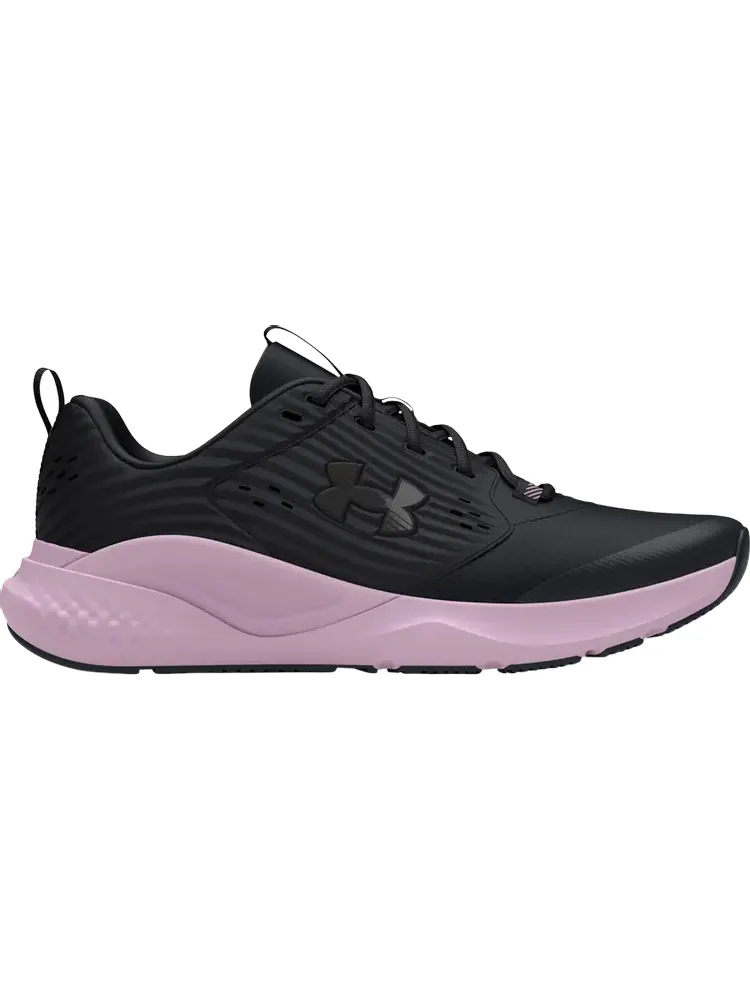 Кроссовки Wmns Charged Commit 4 'Black Purple Ace' — изображение 1 из 1, черный