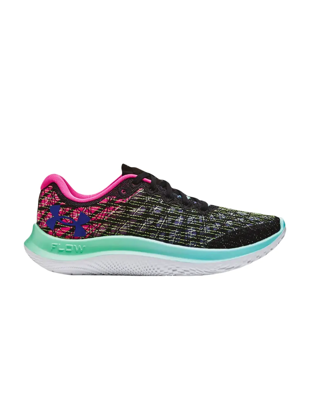 Кроссовки Wmns Flow Velociti Wind 2 Under Armour — изображение 1 из 1, черный/синий