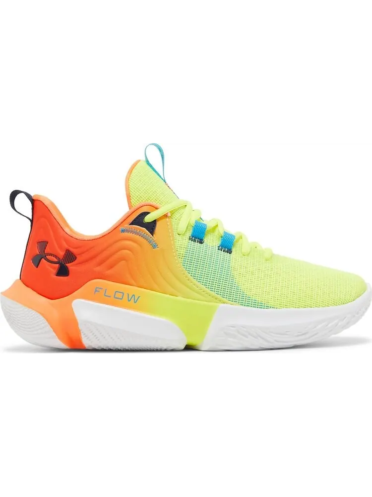 Кроссовки Under Armour Flow FUTR X 2 E24 Panic Orange Yellow Ray — изображение 1 из 8, оранжевый