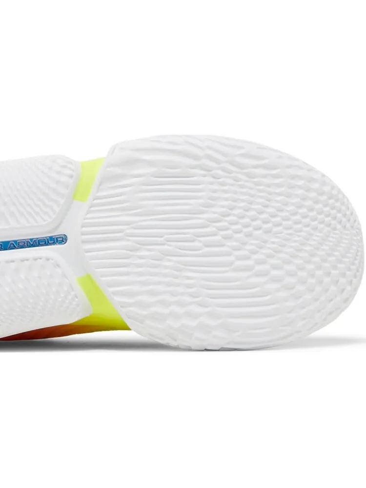 Кроссовки Under Armour Flow FUTR X 2 E24 Panic Orange Yellow Ray — изображение 5 из 8, оранжевый
