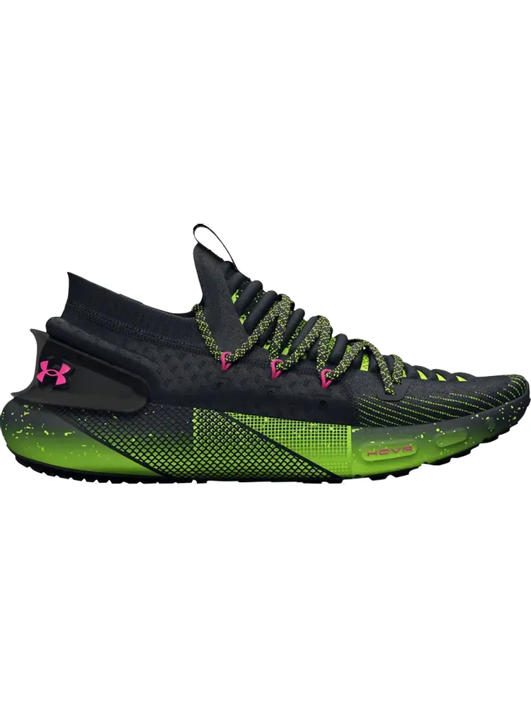 Кроссовки Under Armour HOVR Phantom 3 Amp Black Lime Surge — изображение 1 из 1, черный