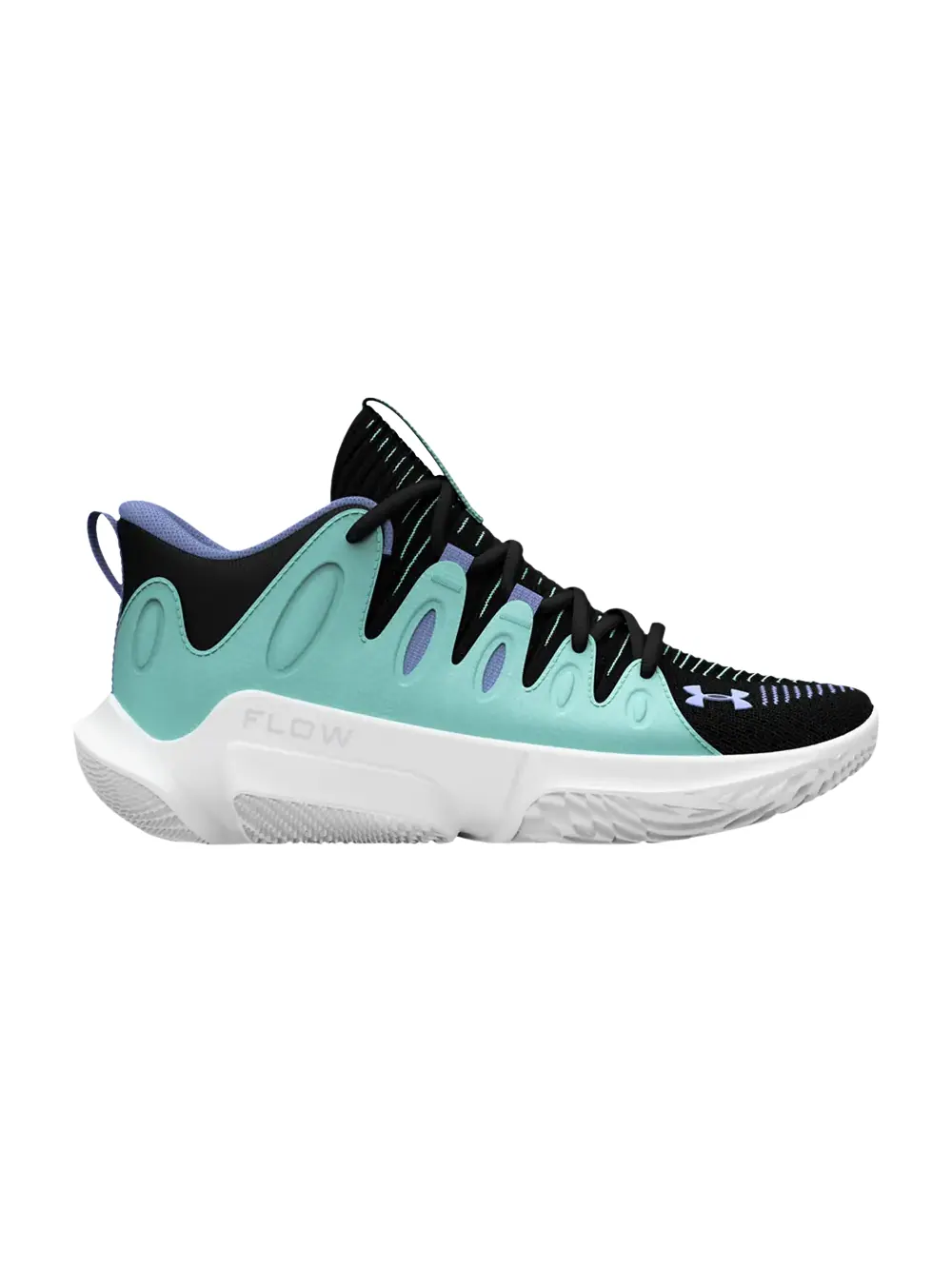 Кроссовки Wmns Flow Breakthru 4 Under Armour — изображение 1 из 1, черный/фиолетовый