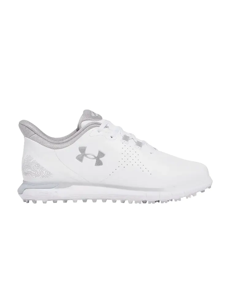 Кроссовки Under Armour Drive Fade Spikeless Golf White Metallic Silver — изображение 1 из 1, белый