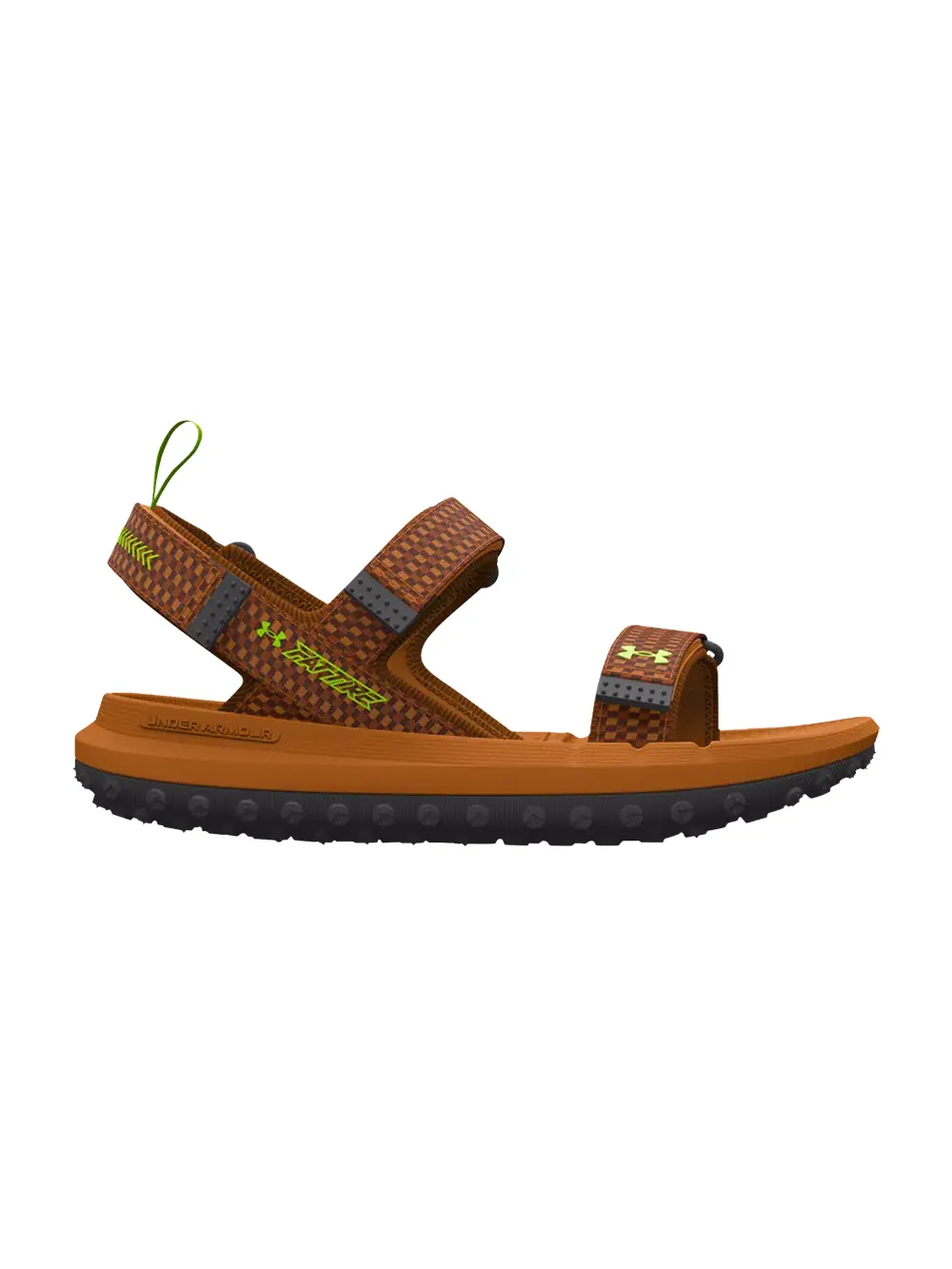 Кроссовки Fat Tire Sandal Under Armour — изображение 1 из 1, оранжевый/слоновая кость
