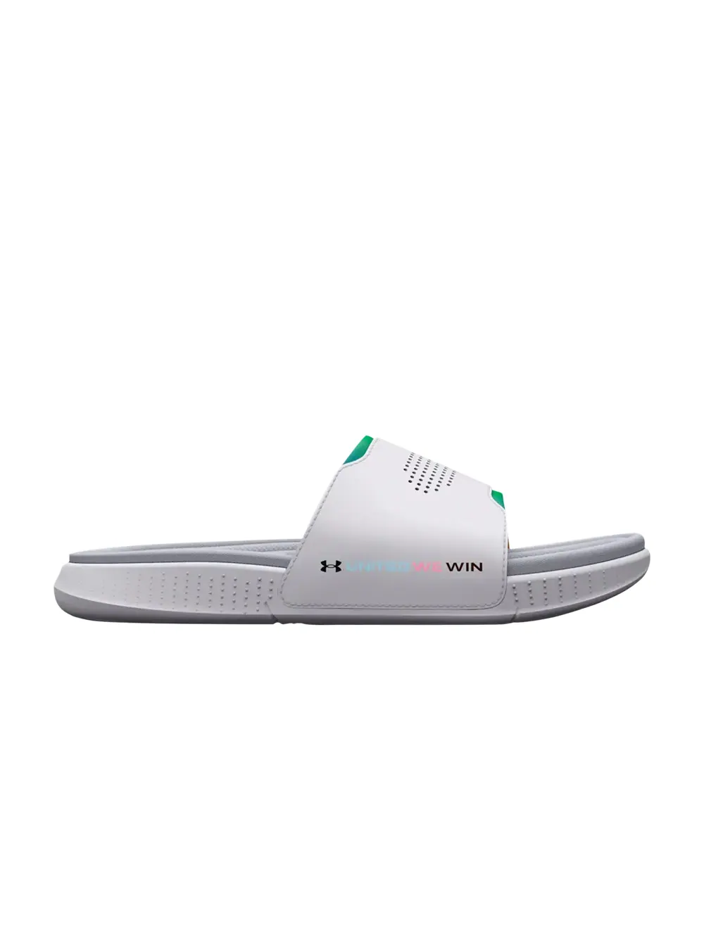 Кроссовки Ansa Elevate Slide Under Armour — изображение 1 из 1, белый/серый