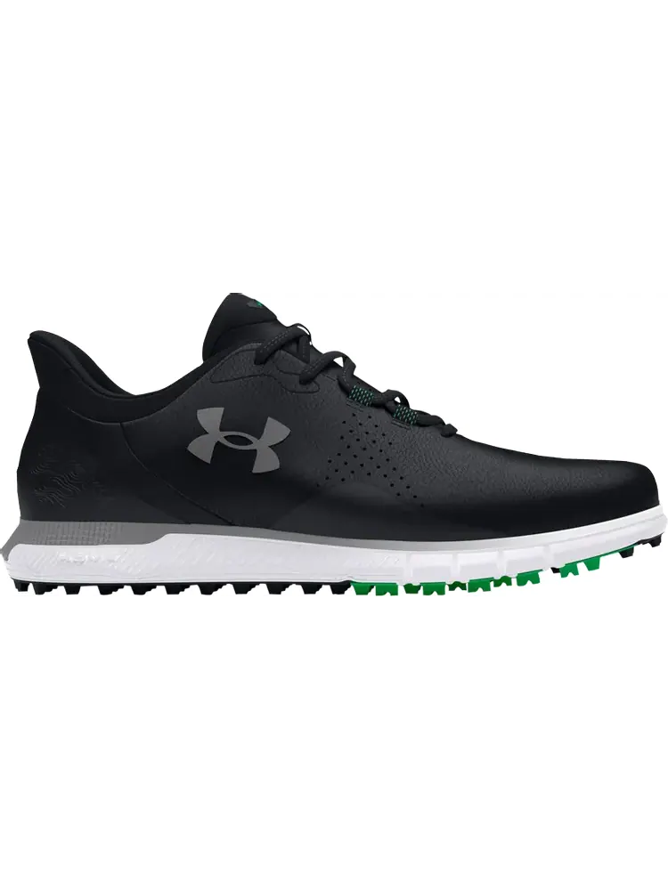 Кроссовки HOVR Drive Fade Spikeless Golf Wide 'Black Green' — изображение 1 из 1, черный