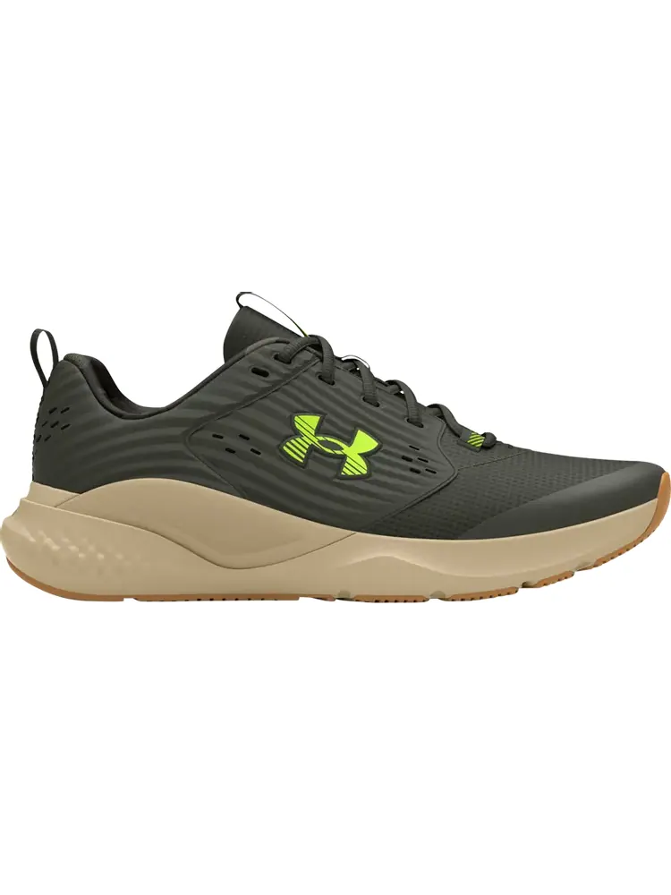 Кроссовки Charged Commit 4 Camo 'Baroque Green High Vis Yellow' — изображение 1 из 1, зеленый