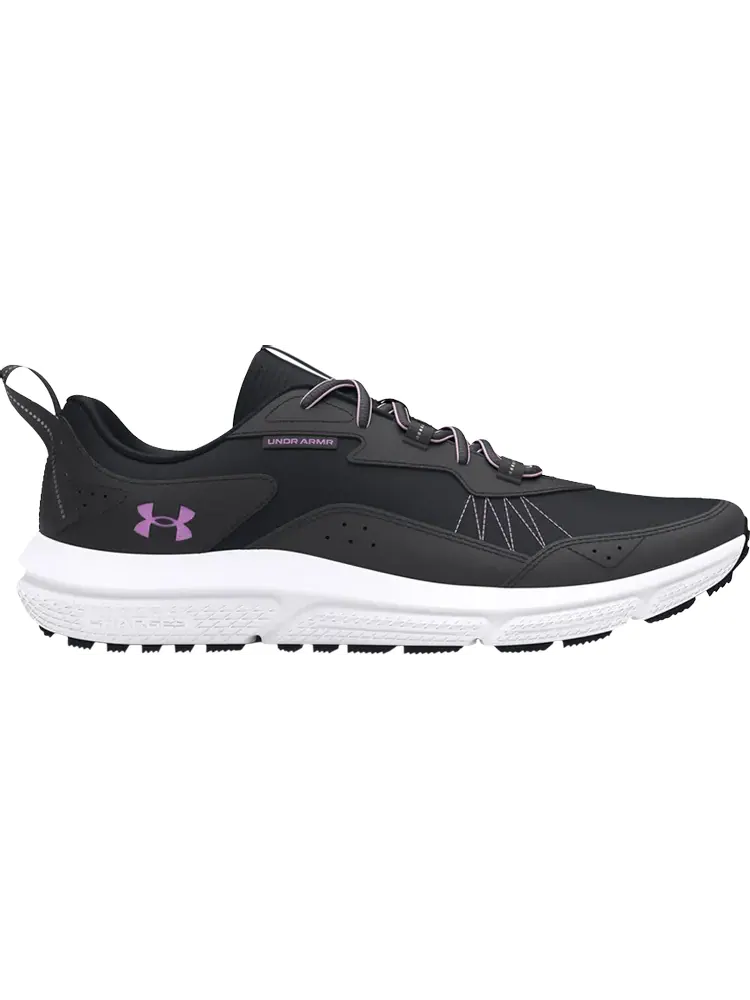 Кроссовки Wmns Charged Verssert 2 'Black Provence Purple' — изображение 1 из 1, черный