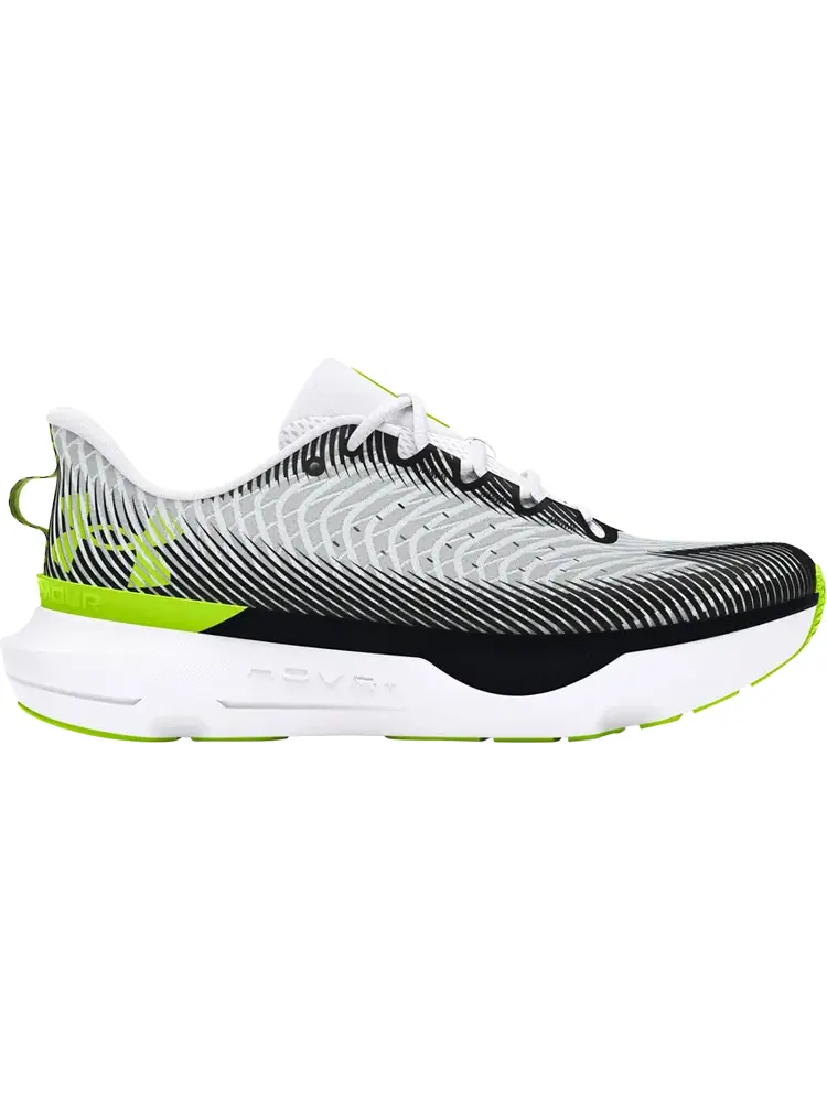Кроссовки HOVR Infinite Pro 'White High Vis Yellow' — изображение 1 из 1, белый