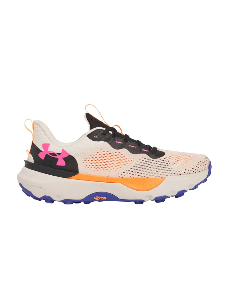 Кроссовки Under Armour HOVR Infinite Pro Trail 'Ivory Dune Aero Pink' — изображение 1 из 1, слоновая кость/розовый