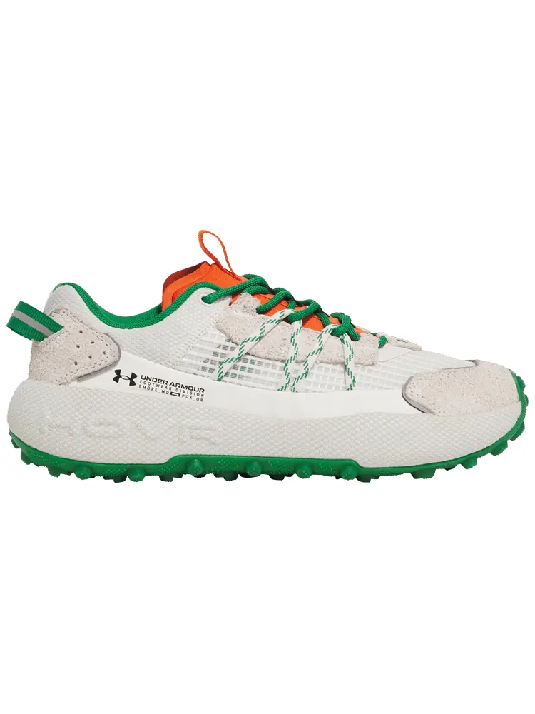 Кроссовки Under Armour Fat Tire Venture Pro 'White Quartz Team Kelly Green' — изображение 1 из 1, белый
