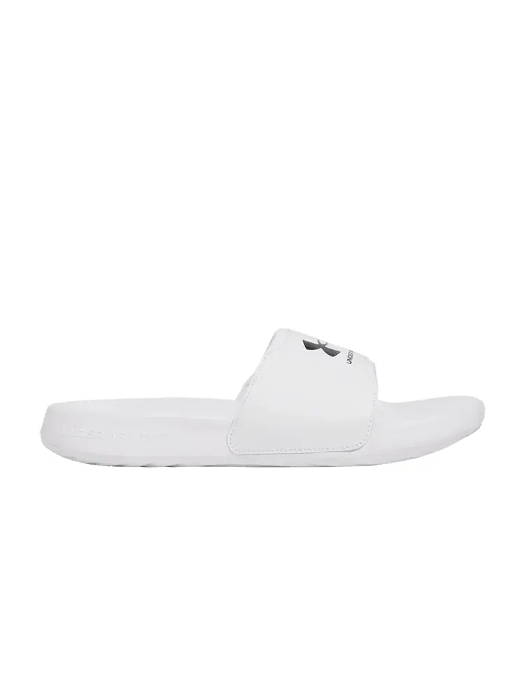 Сандалии Under Armour Wmns Ignite Select Slide 'White Black' — изображение 1 из 1, белый/черный
