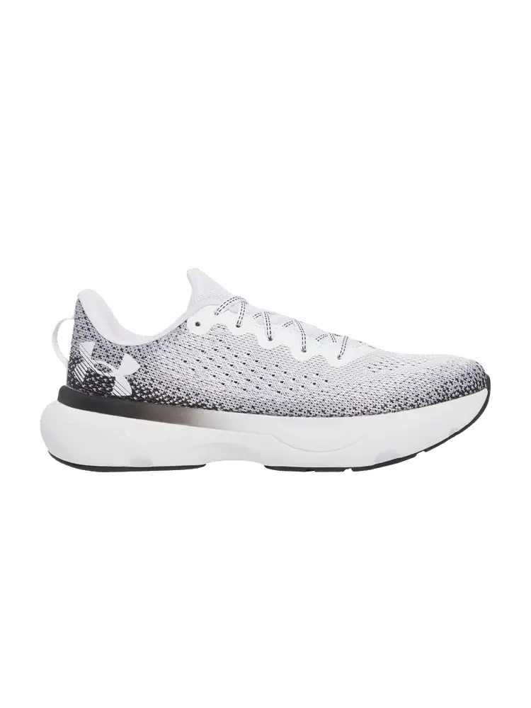 Кроссовки Under Armour HOVR Infinite 'White Black' — изображение 1 из 1, белый/черный