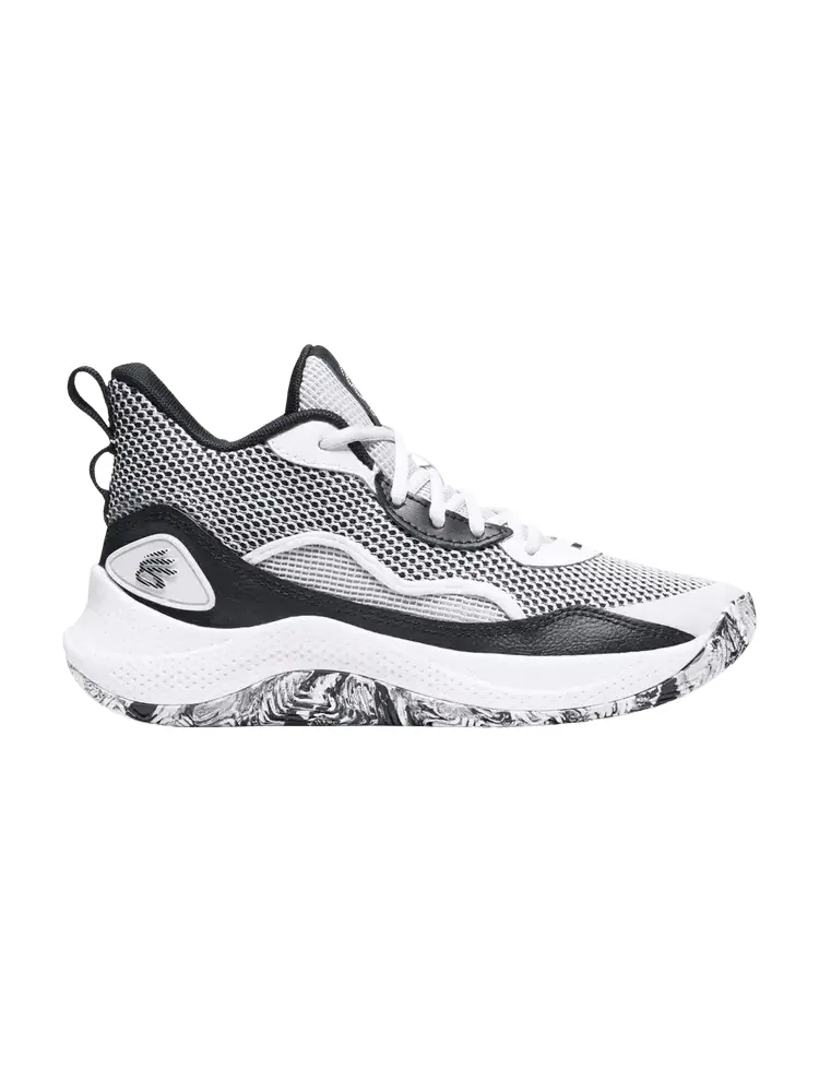 Кроссовки Curry 3Zer0 24 GS — изображение 1 из 1, белый/черный