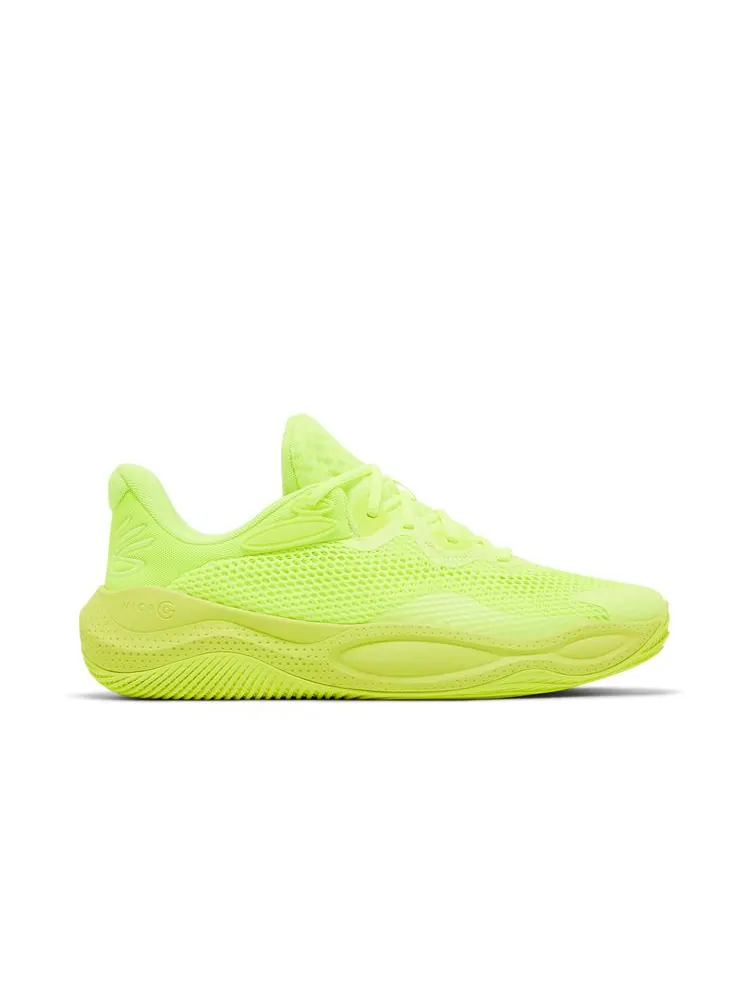 Кроссовки Under Armour Curry Splash 24 High Vis Yellow — изображение 1 из 6, желтый