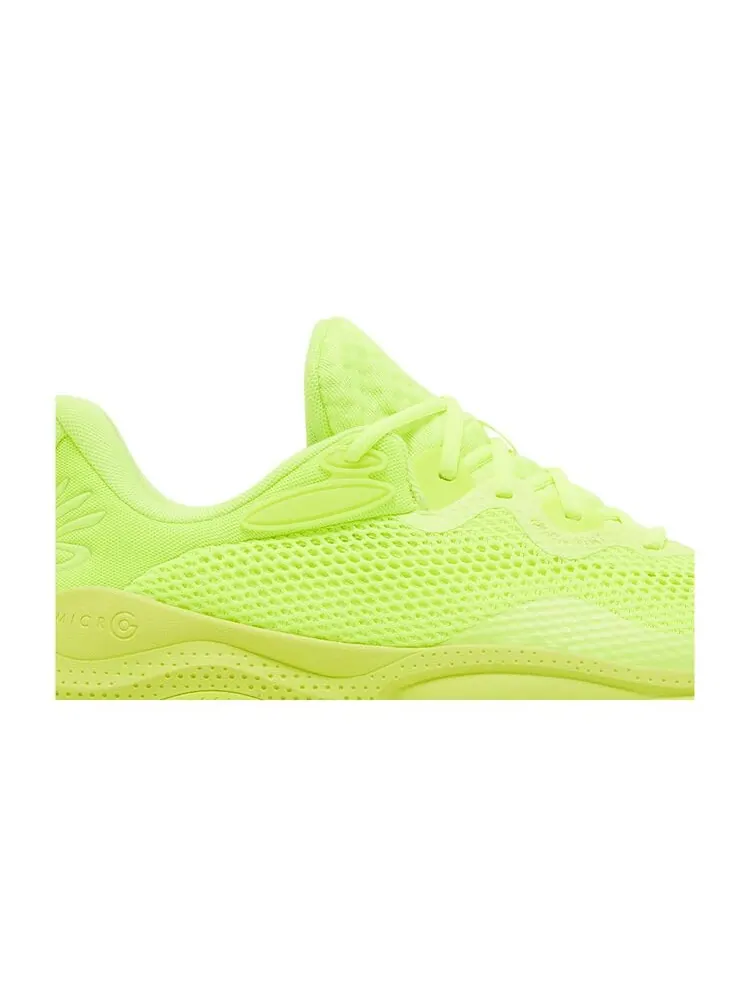 Кроссовки Under Armour Curry Splash 24 High Vis Yellow — изображение 2 из 6, желтый