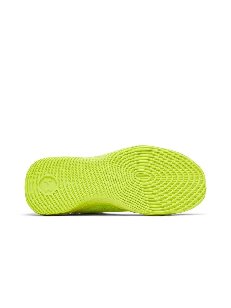 Кроссовки Under Armour Curry Splash 24 High Vis Yellow — изображение 4 из 6, желтый
