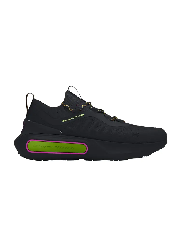 Кроссовки Under Armour HOVR Phantom 4 'Día De Muertos - Black Vivid Magenta' — изображение 1 из 1, черный
