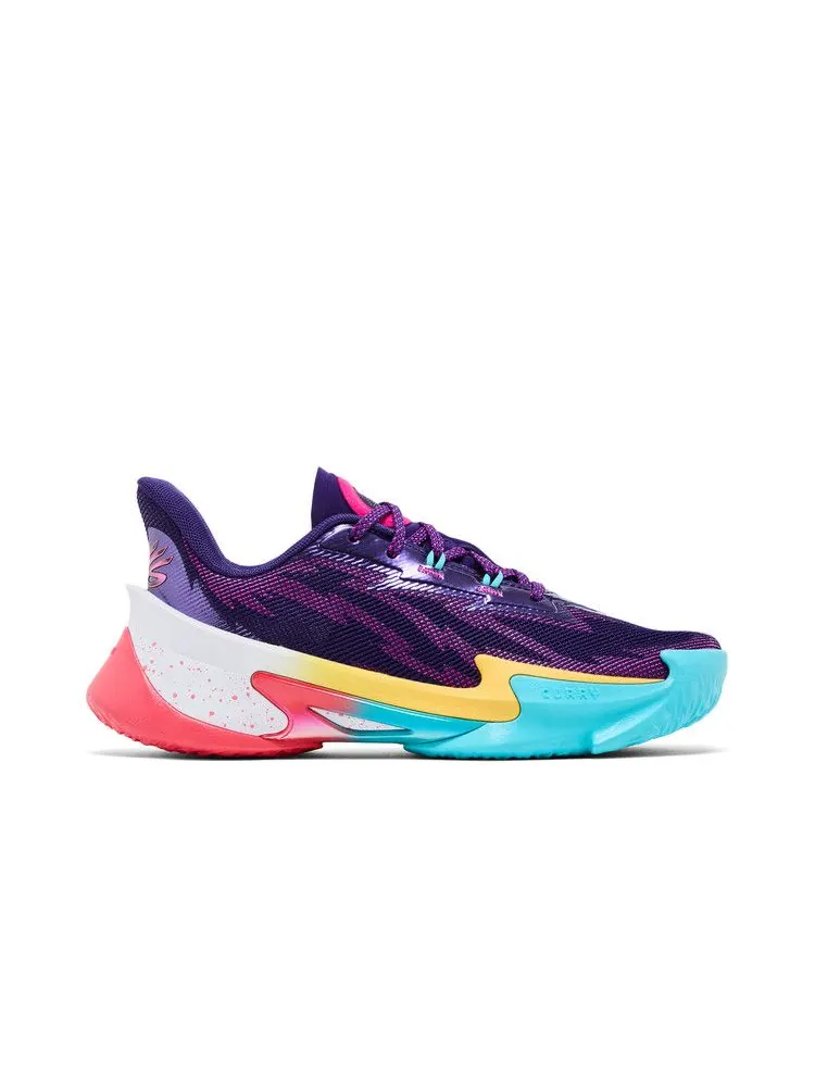 Кроссовки Under Armour Curry Series 7, Curry World Tour — изображение 1 из 8, фиолетовый