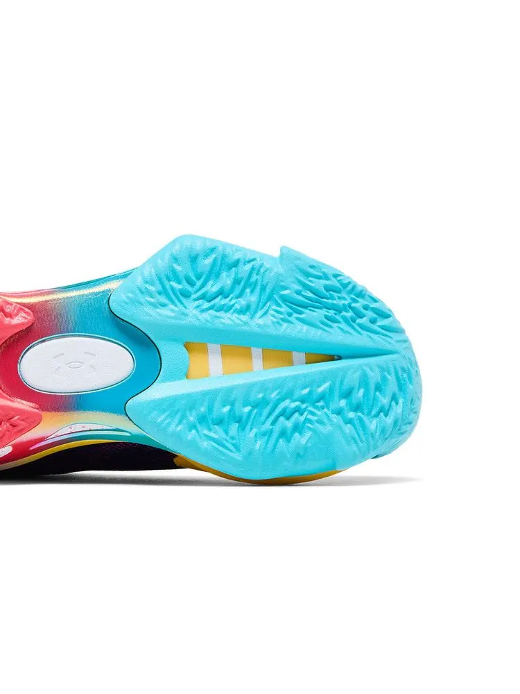 Кроссовки Under Armour Curry Series 7, Curry World Tour — изображение 5 из 8, фиолетовый