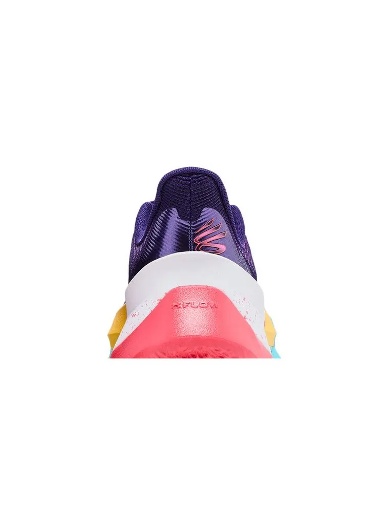 Кроссовки Under Armour Curry Series 7, Curry World Tour — изображение 7 из 8, фиолетовый