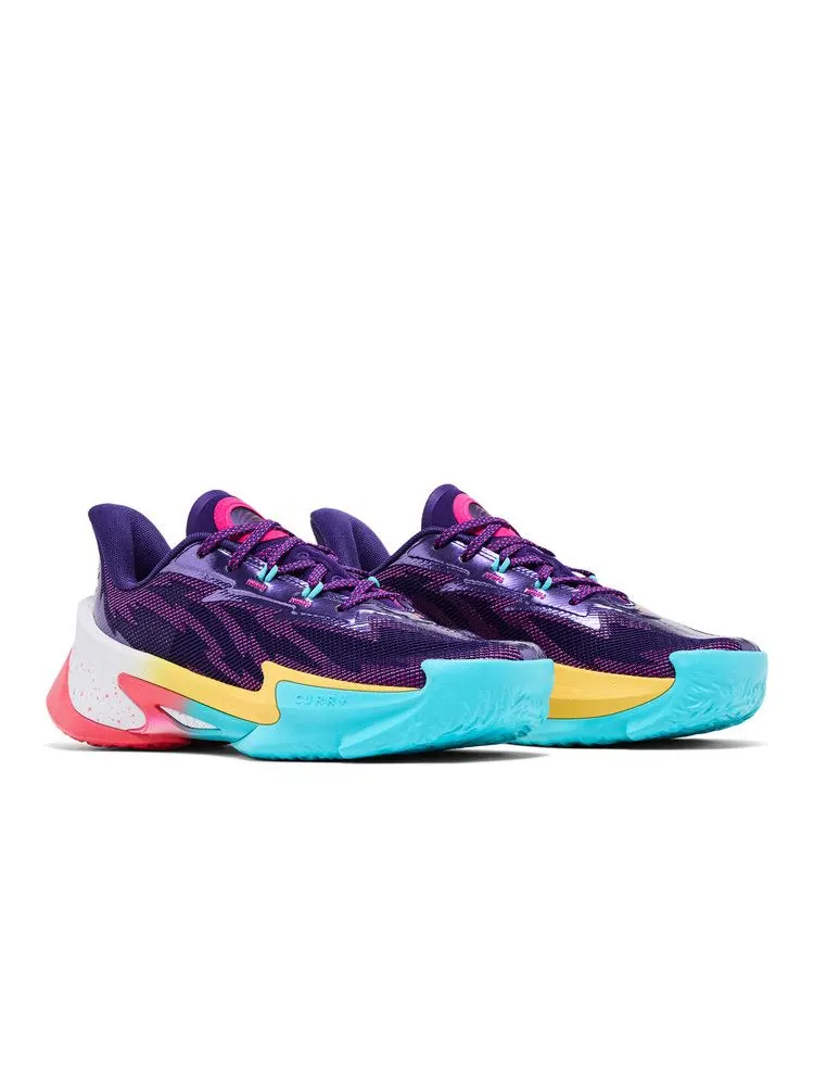 Кроссовки Under Armour Curry Series 7, Curry World Tour — изображение 8 из 8, фиолетовый