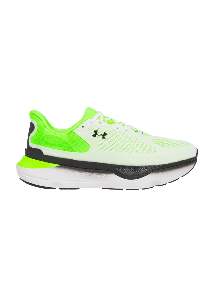 Кроссовки Under Armour HOVR Infinite Pro 2 'White Hyper Green' — изображение 1 из 2, белый/зеленый/черный