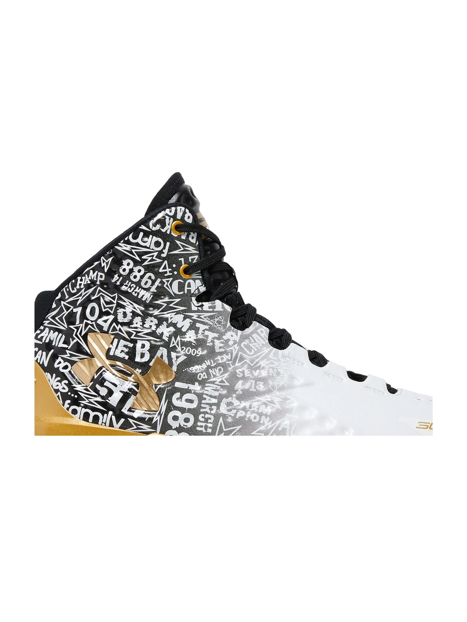 Кроссовки Curry Pack 2023 Under Armour — изображение 3 из 9, черный/белый
