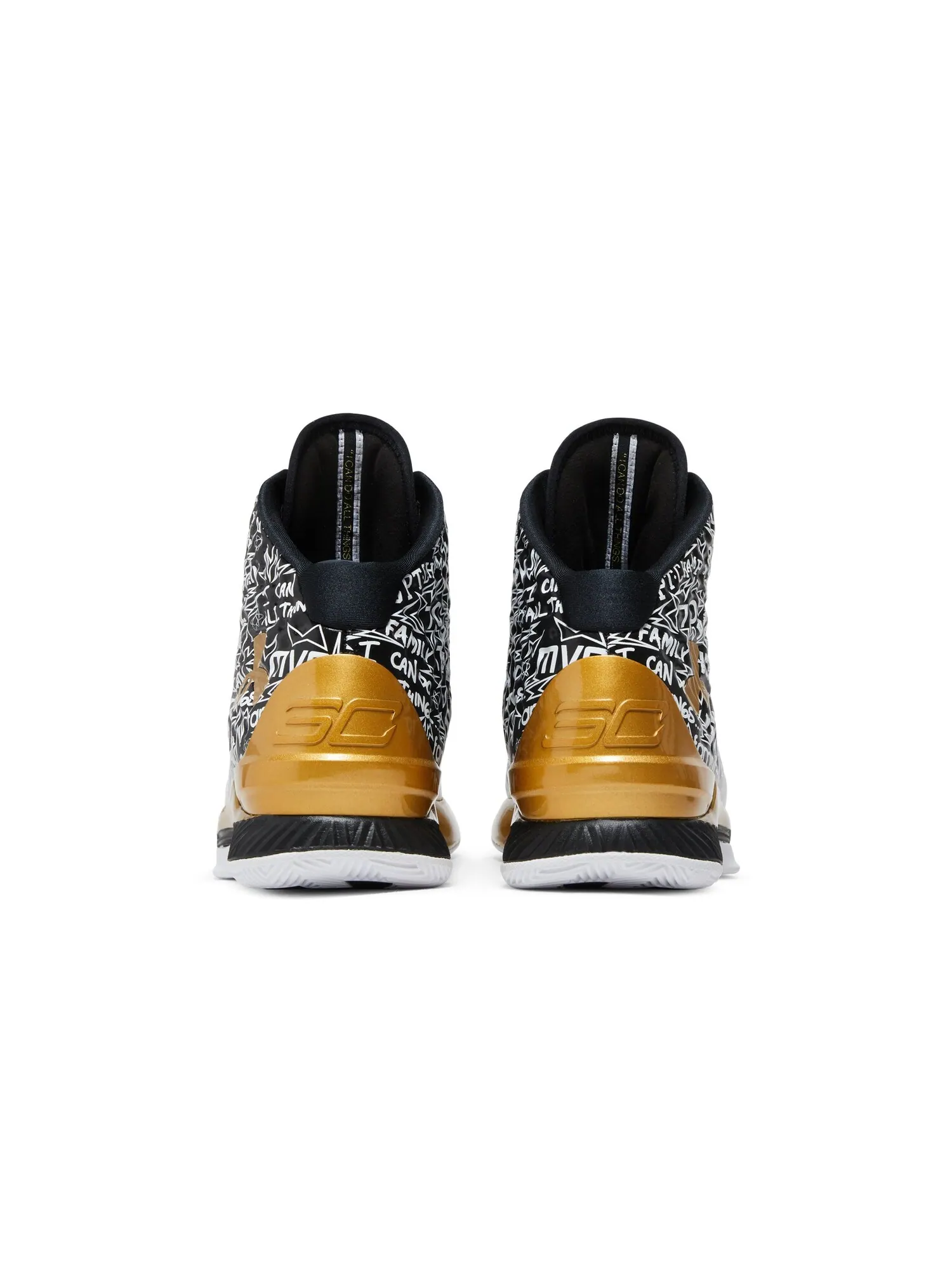 Кроссовки Curry Pack 2023 Under Armour — изображение 7 из 9, черный/белый