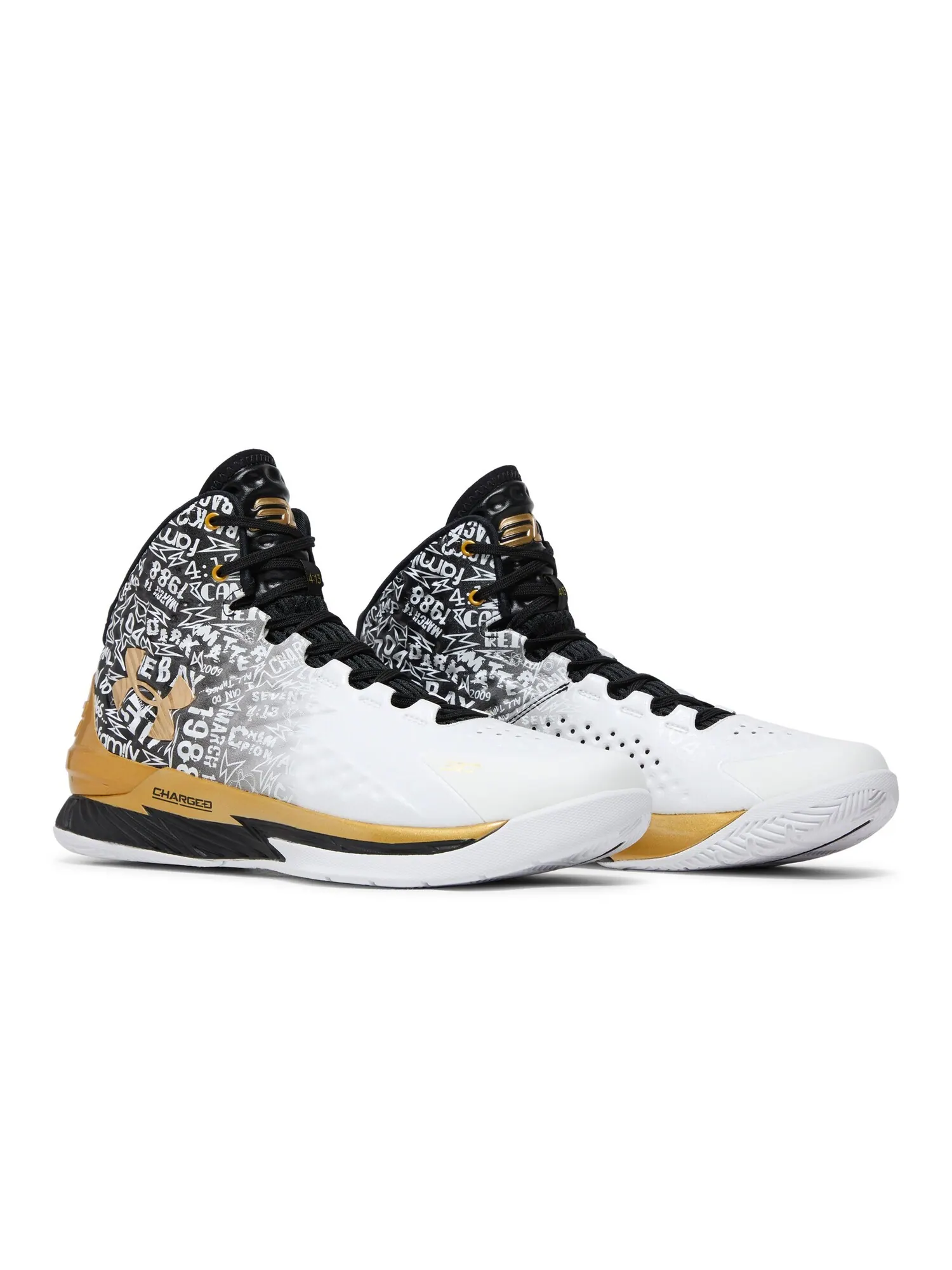 Кроссовки Curry Pack 2023 Under Armour — изображение 9 из 9, черный/белый