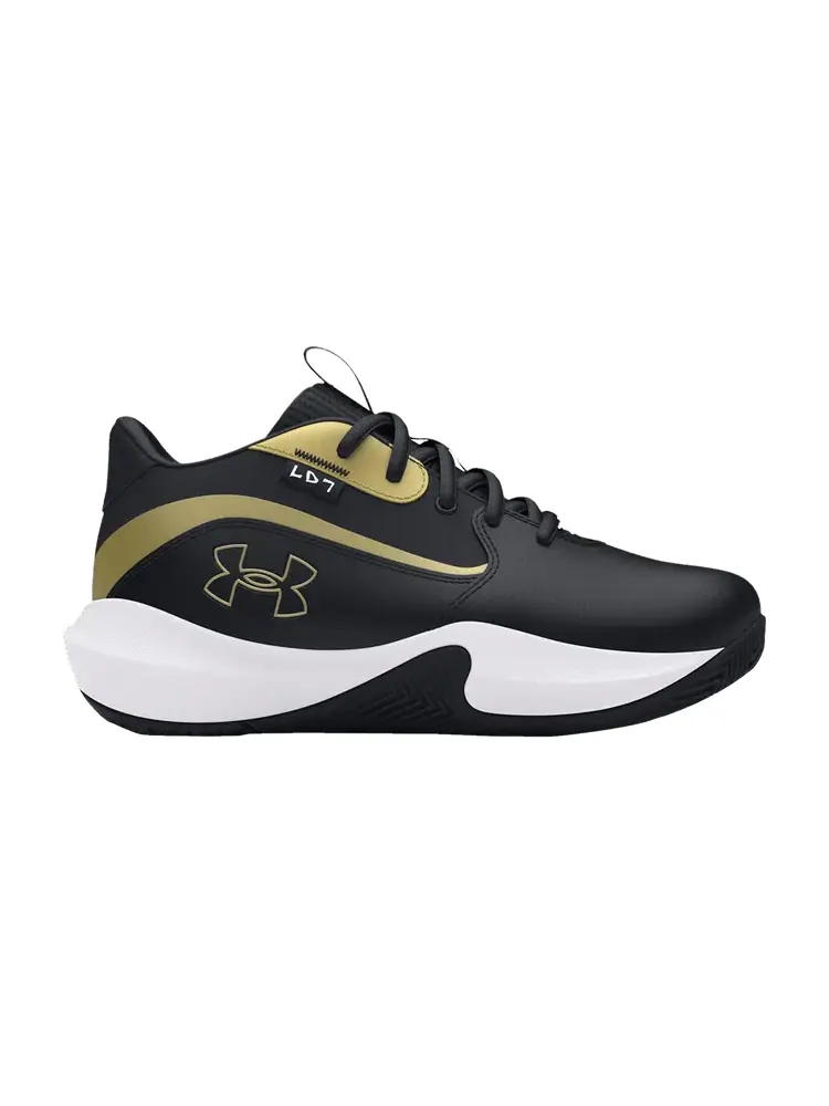 Кроссовки Under Armour Lockdown 7 PS Black Metallic Gold — изображение 1 из 1